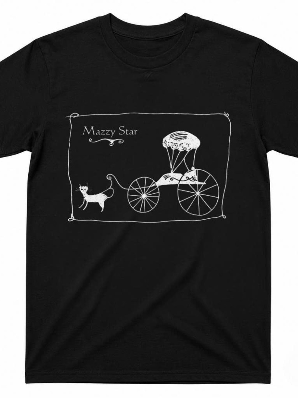 Black Gildan Mazzy Star Graphic Tee